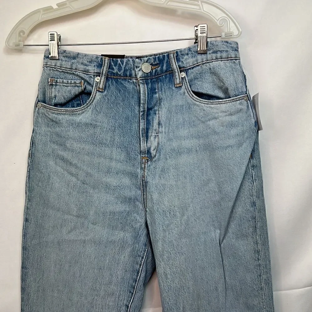 Blank NYC the Cooper long Slim Straight leg button fly jeans size 25 NWT
